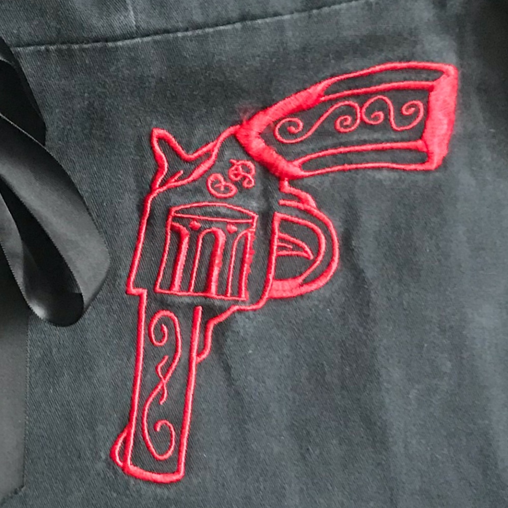 Paper Doll Productions gun dress